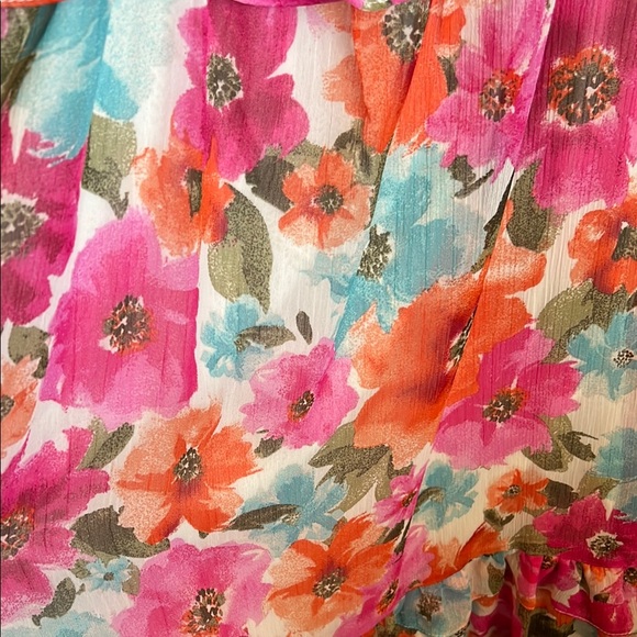 Floral Ruffle Dress - Picture 3 of 4